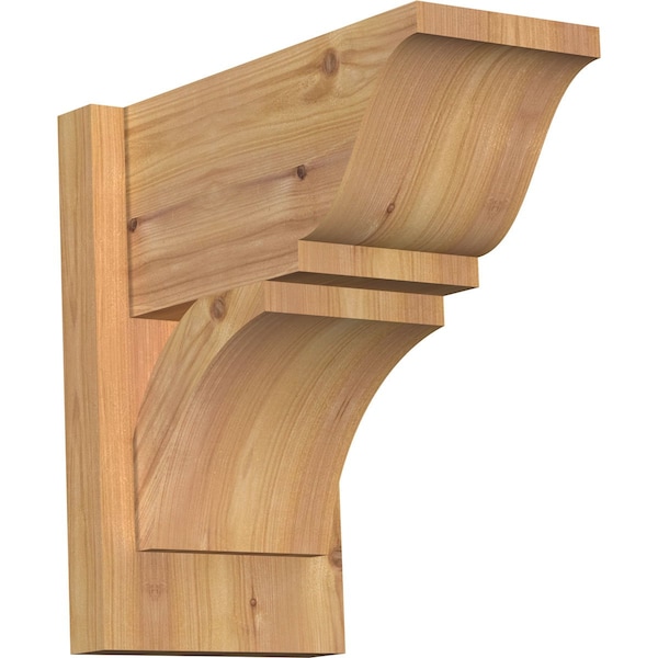 Ekena Millwork Thorton Traditional Smooth Outlooker, Western Red Cedar, 7 1/2"W x 14"D x 14"H OUT08X14X14THR01SWR - main
